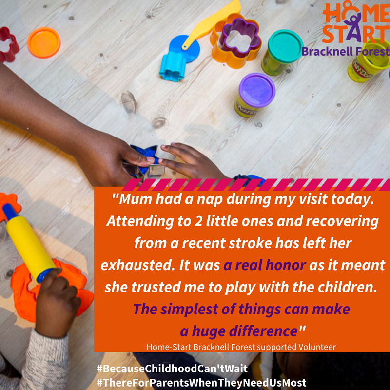 Volunteering HomeStart Bracknell Forest