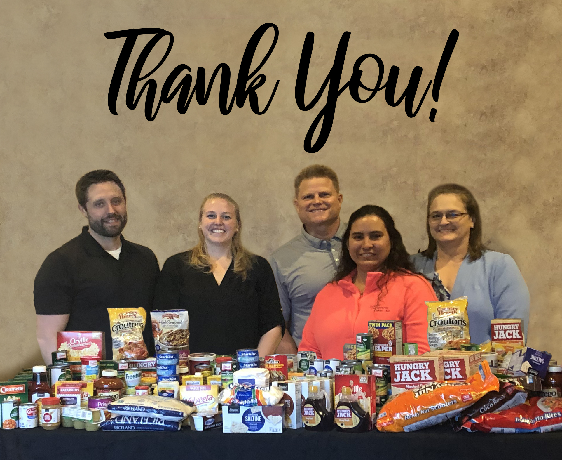 Howard Chiropractic collects food for local food pantry