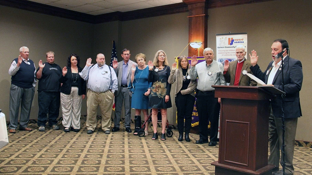 HowardSuamico Optimist Club installs new officers and board of directors