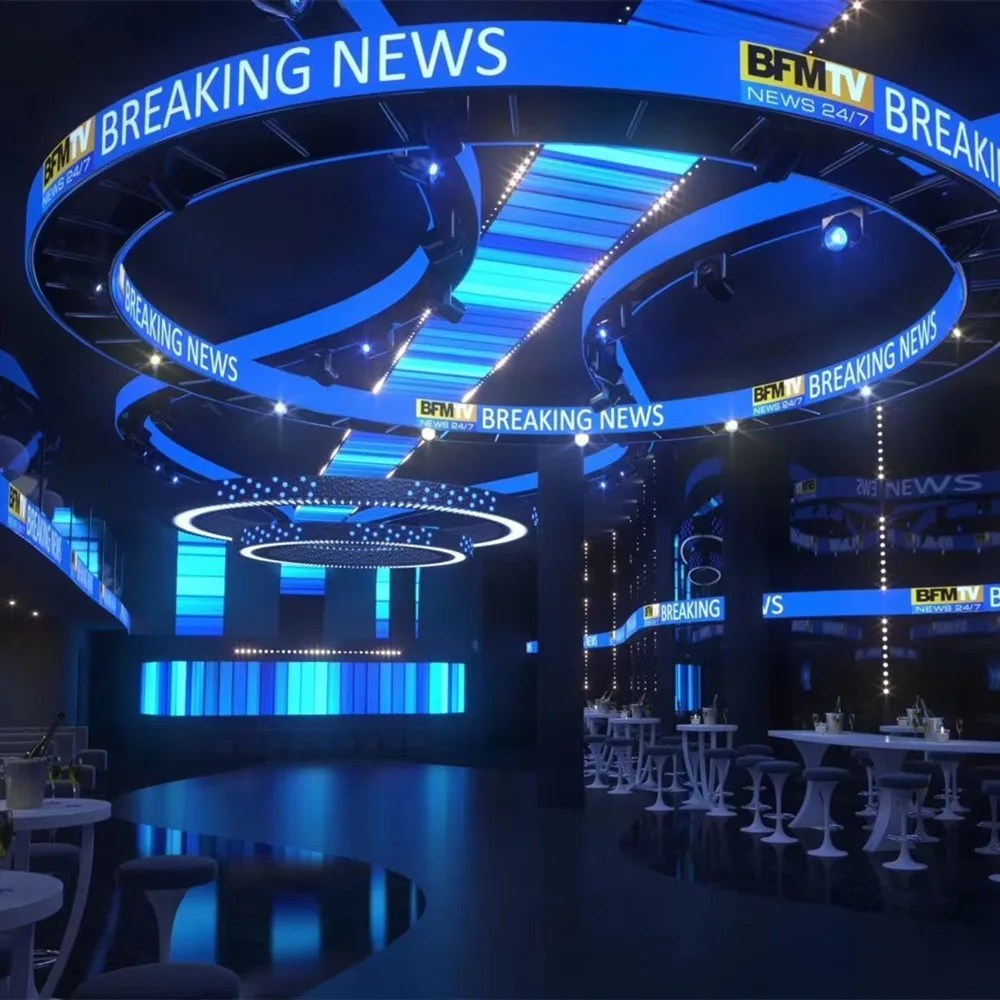 Flexible LED Display HD Full Color Flexible LED Screen HSC LED