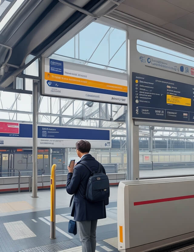 Android Local Train Ticketing Project