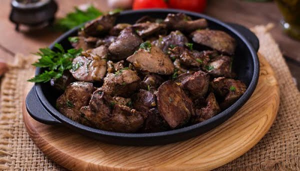 فوائد كبدة الدجاج