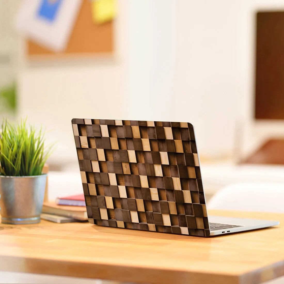 HS DECALS Laptop Stickers, Multicolour Vinyl Printed Laptop Sticker 44*