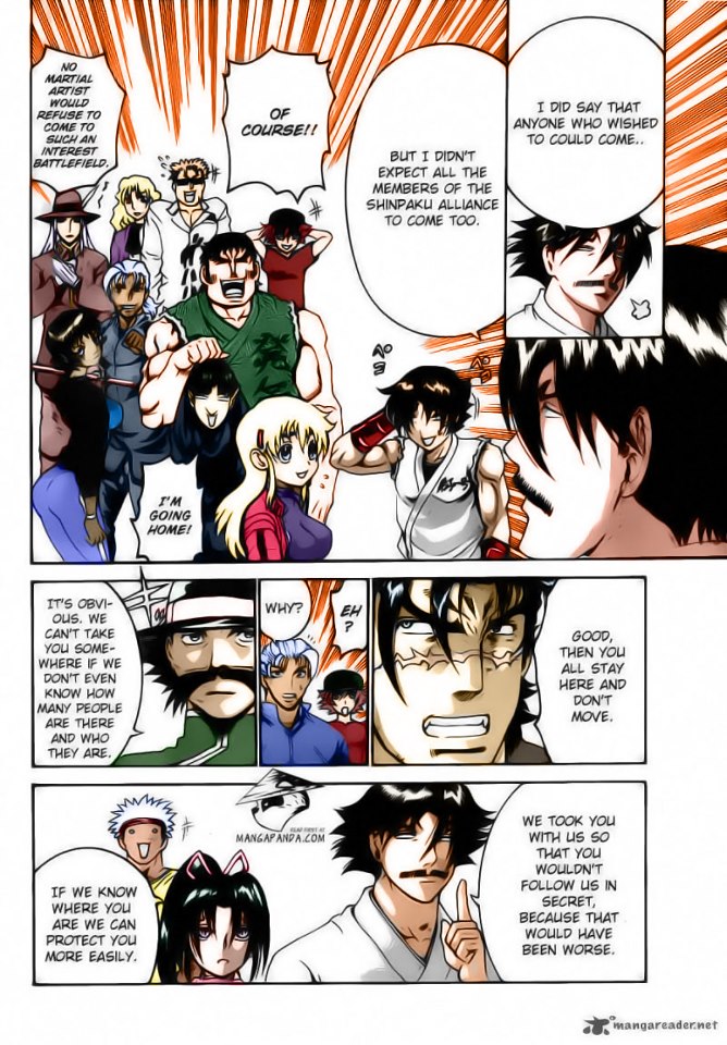 The Shinpaku Alliance Tagged Along Colored Pages