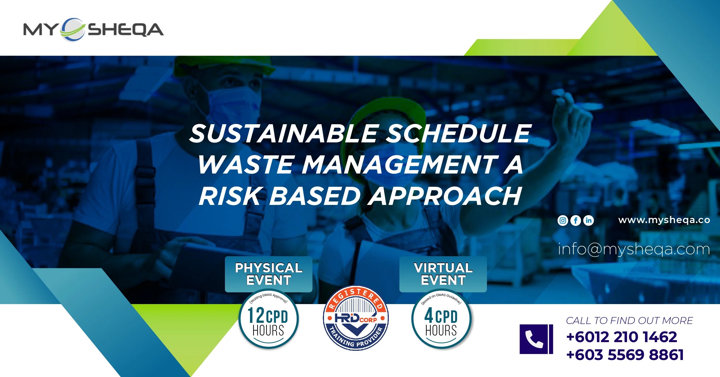 Sustainable Schedule Waste Management A Risk Based Approach 2 CPD