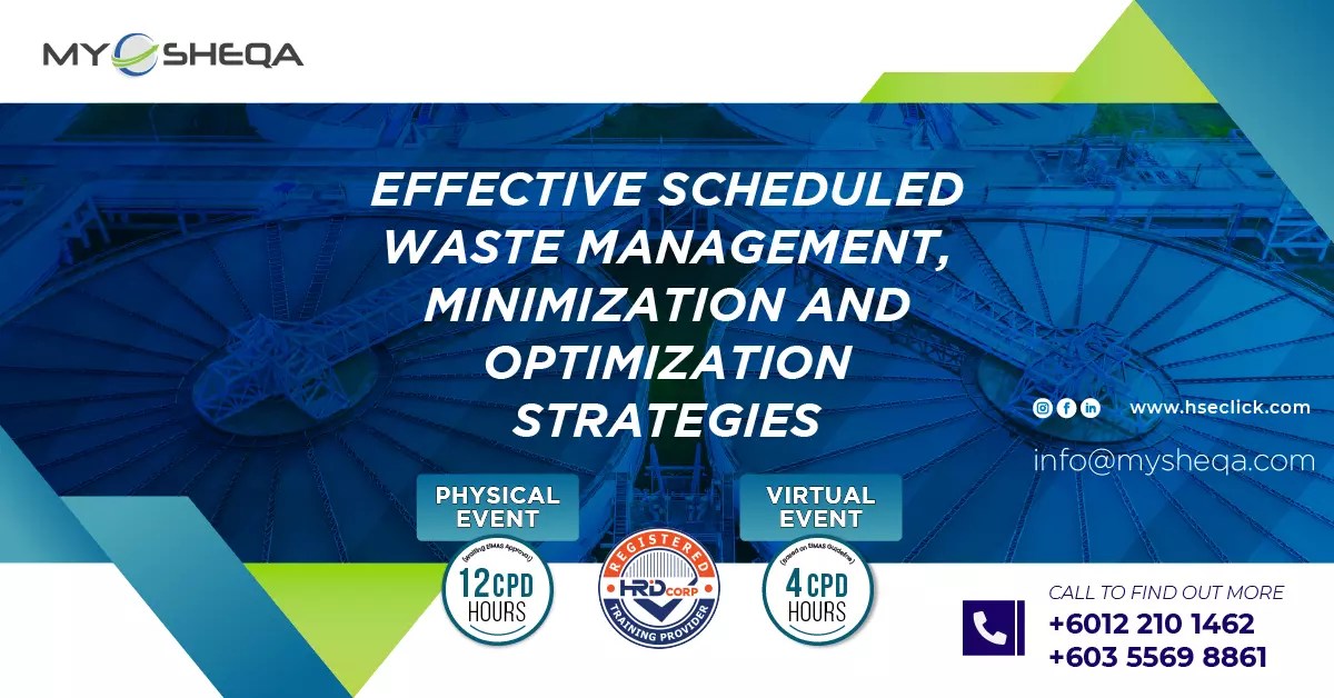 Effective Scheduled Waste Management, Minimization And Optimization
