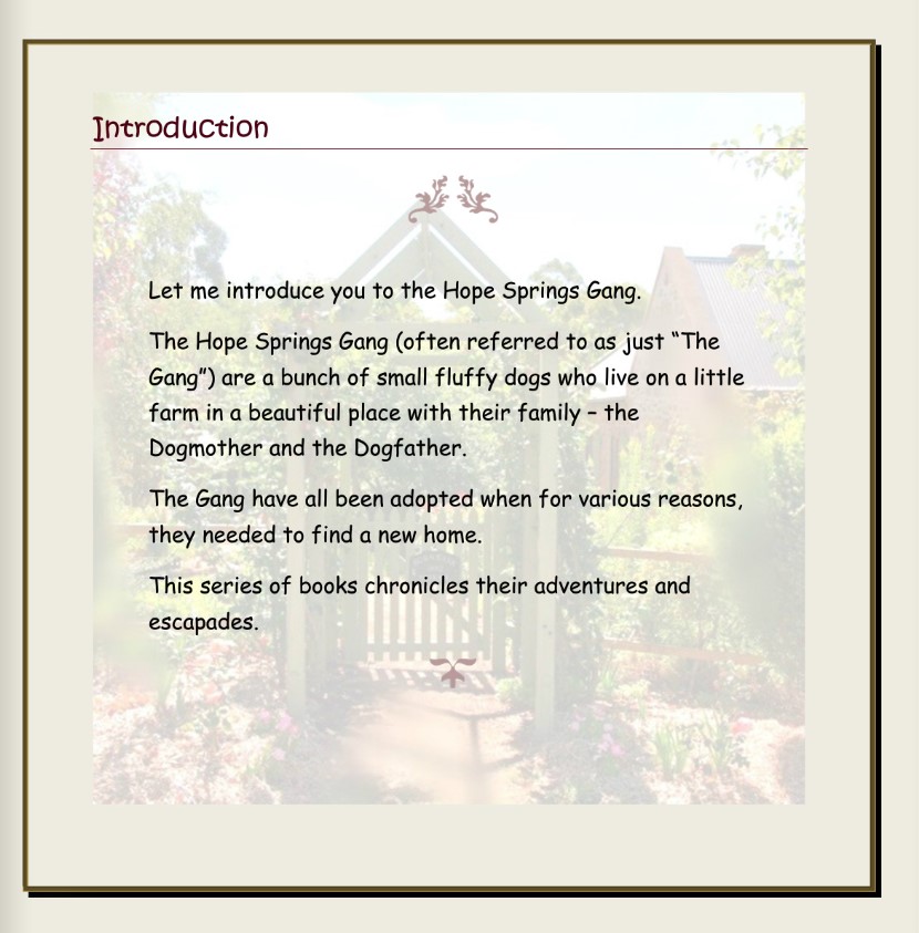 2 Hope Springs Eternal Dog Rescue, Rehoming & Retirement Inc.