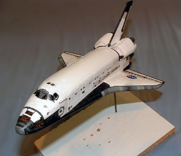 Space Shuttle Model Decals