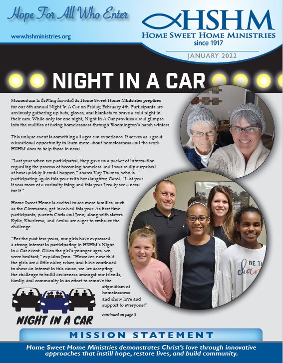 News & Updates from Home Sweet Home Ministries