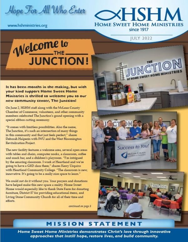 News & Updates from Home Sweet Home Ministries