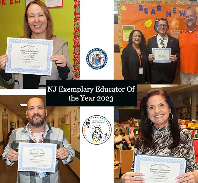 New Jersey Exemplary Educator Award Henry Snyder High School