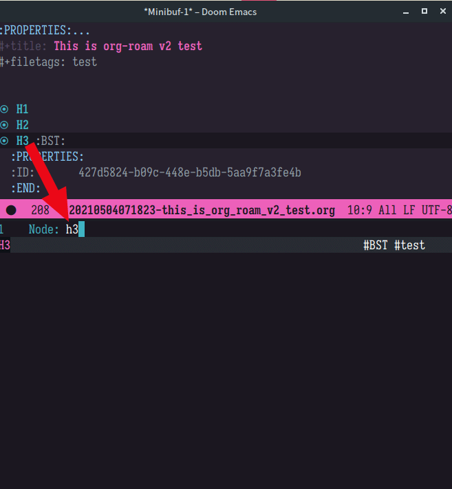 在 Doom Emacs 中抢先体验 Orgroam V2 hsingko