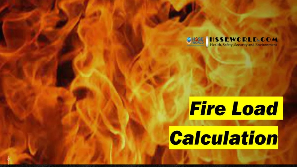What Does Fire Load Mean? and How do you calculate it? HSSE WORLD