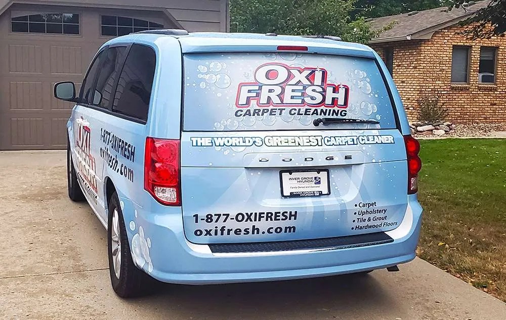 Cool Van Wrap Client Feature Oxi Fresh HS Sign Shop
