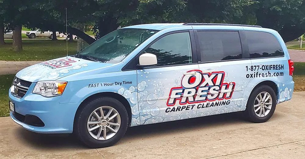 Cool Van Wrap Client Feature Oxi Fresh HS Sign Shop
