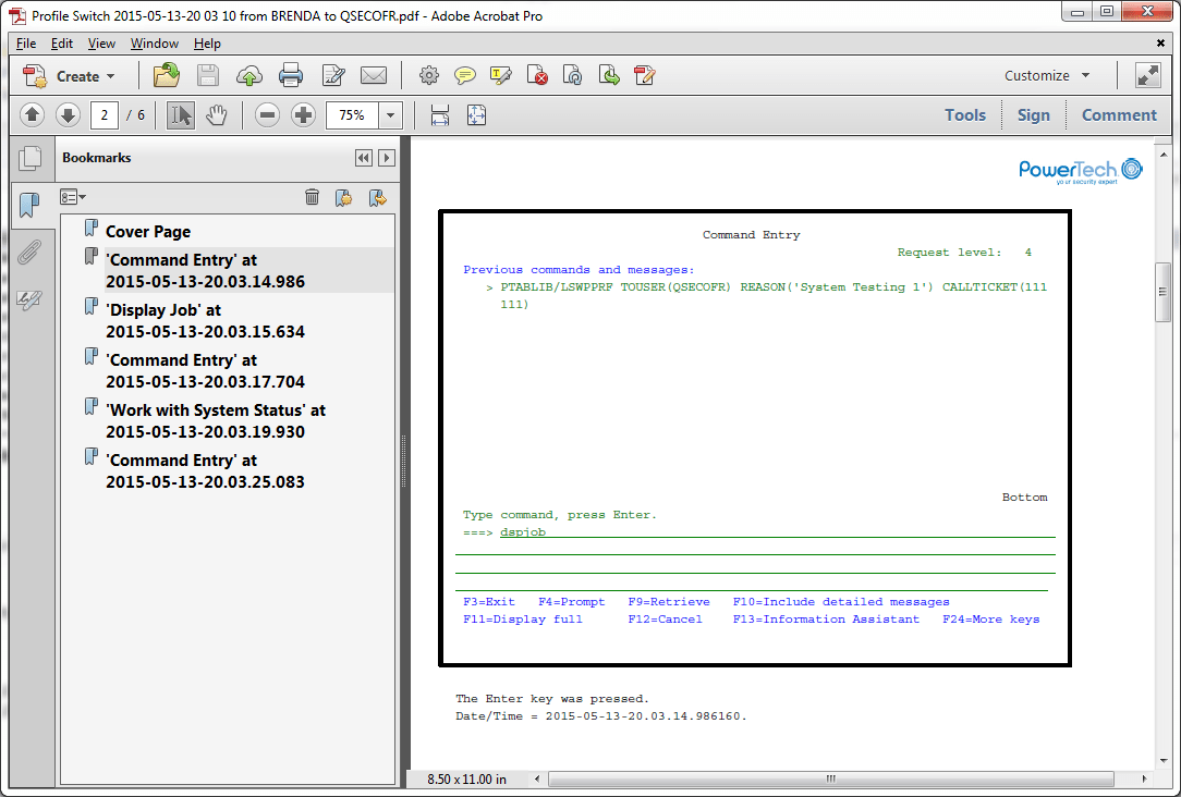 Working with Screen Captures