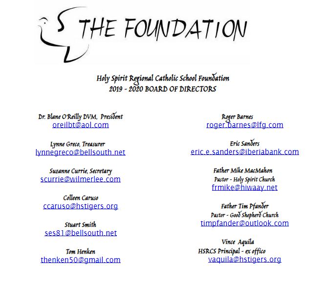 Holy Spirit Foundation Holy Spirit