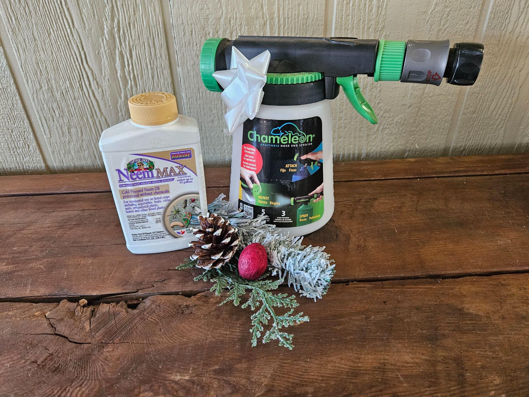 Neem Oil & Chameleon Sprayer Bundle | Hsu Growing Supply - soil mulch