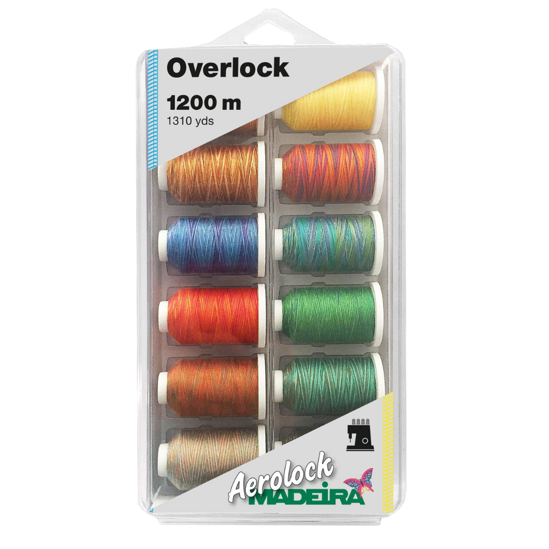 Madeira Aerolock Multi Colour Overlock Box 8097 Home Sewing Warehouse