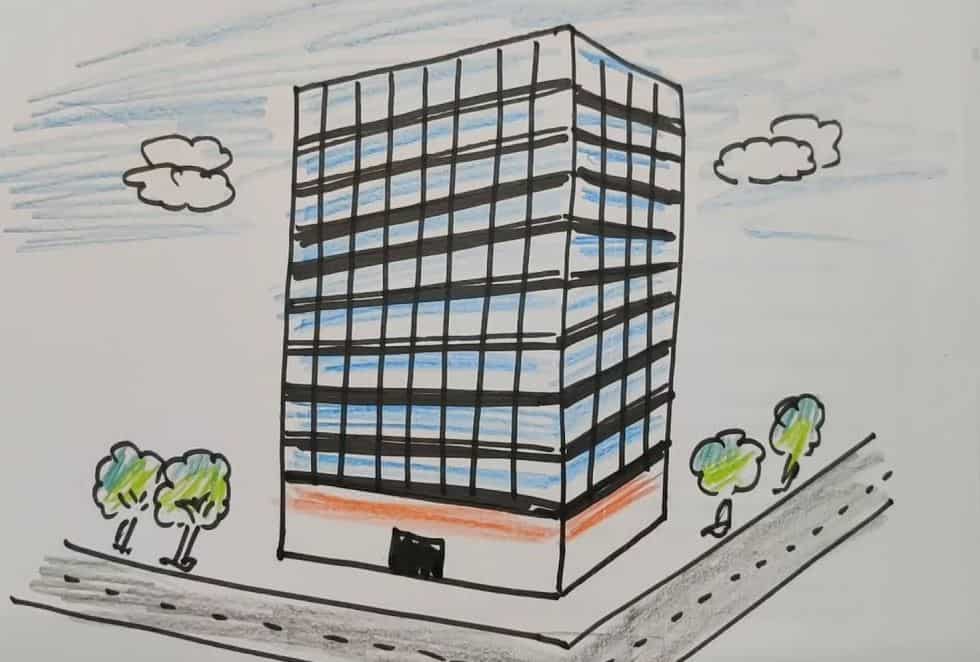 How To Draw A Skyscraper Step By Step How To Draw A Skyscraper Step By Step