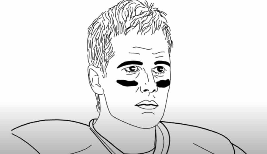 How to Draw Tom Brady Step by Step