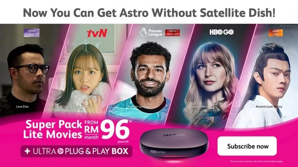 Astro Ultra Plug & Play Box tanpa Satelit dilancarkan dengan harga