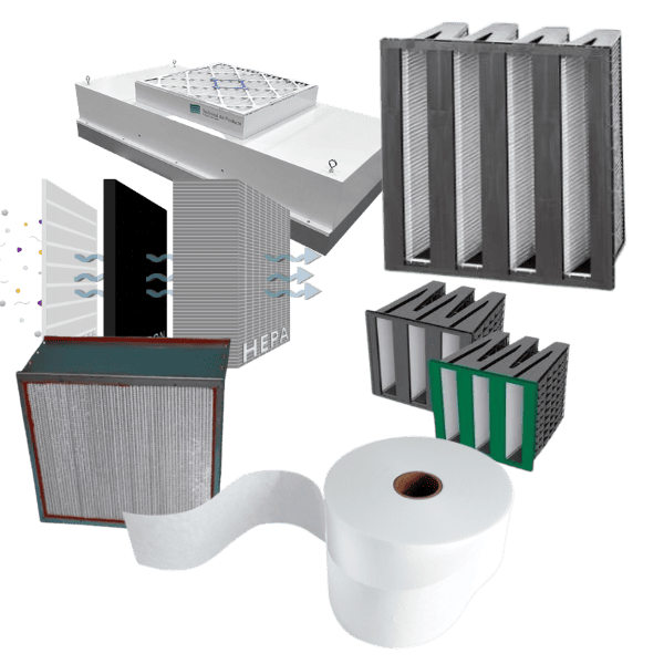 Fiberglass Air filter paper