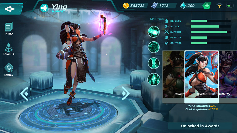 Ying abilities, talents and skins Paladins Strike Central