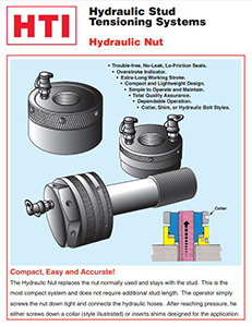 Hydraulic Nuts Supplier & Manufacturer | Hydraulics Technology, Inc.