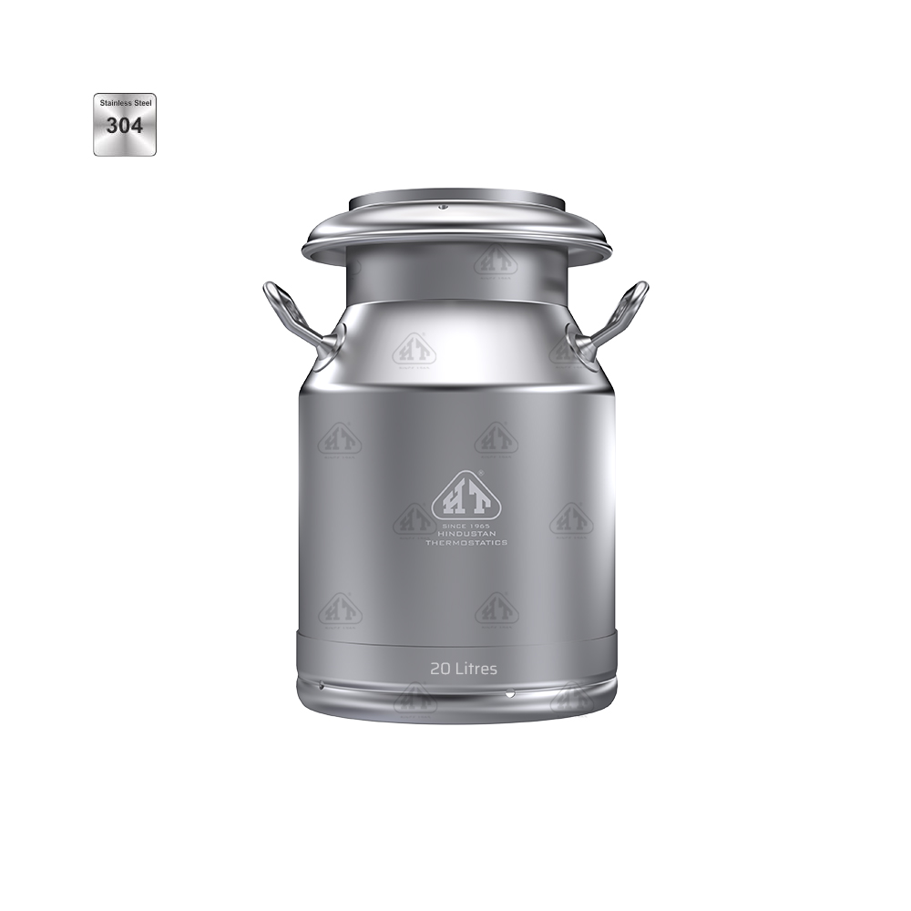 Stainless Steel Milk Can 20 Litre HT India