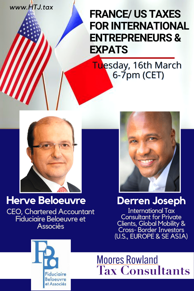 France / US Taxes HTJ Tax