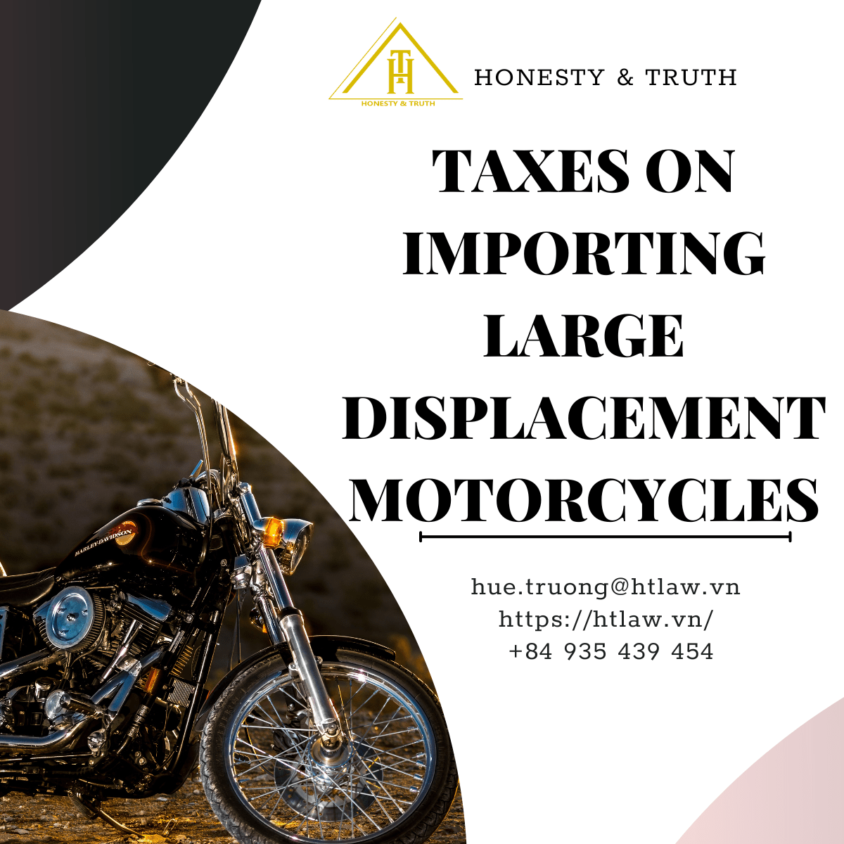 NOTES ON TAXES WHEN IMPORTING LARGE DISPLACEMENT MOTORCYCLES HTLaw