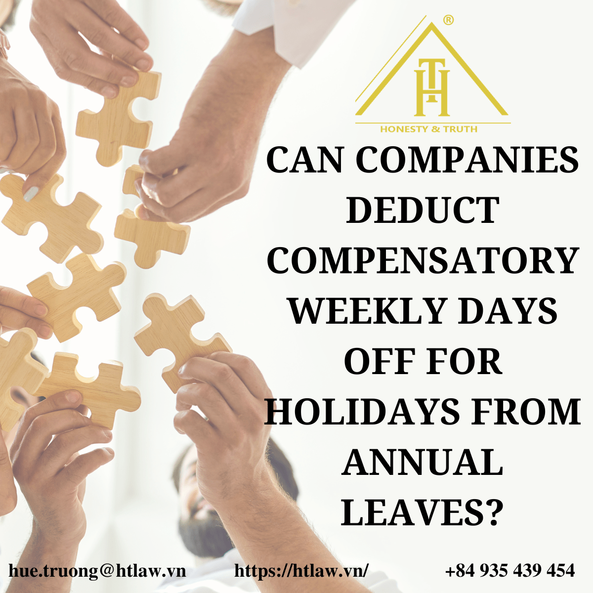 CAN COMPANIES DEDUCT COMPENSATORY WEEKLY DAYS OFF FOR HOLIDAYS FROM