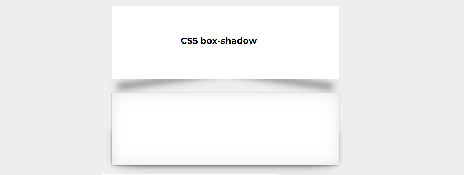 Свойство boxshadow в CSS HTML+