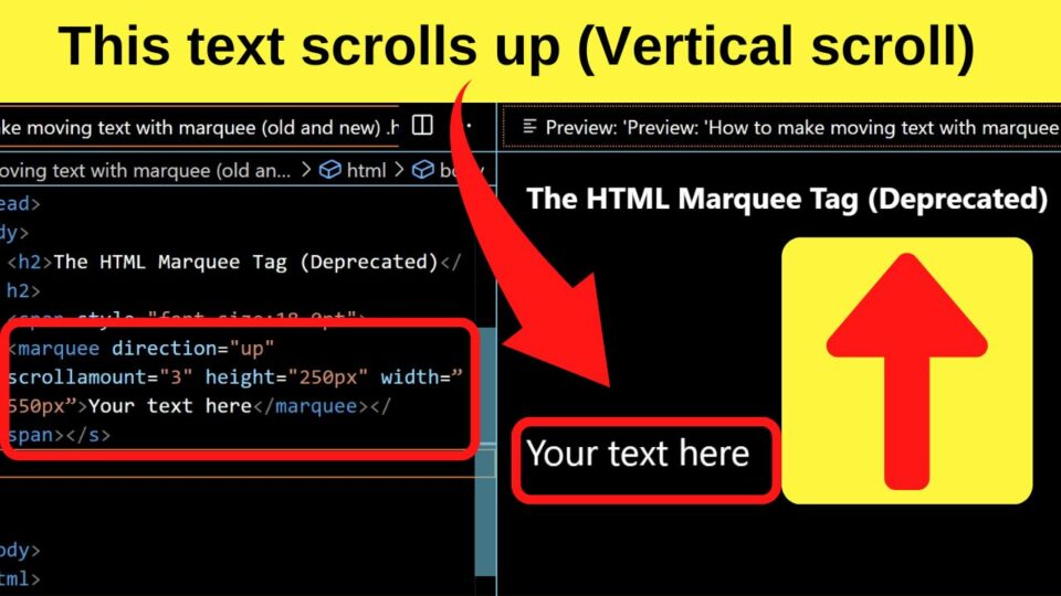 How to Move Text Up and Down in HTML — All You Need to Know