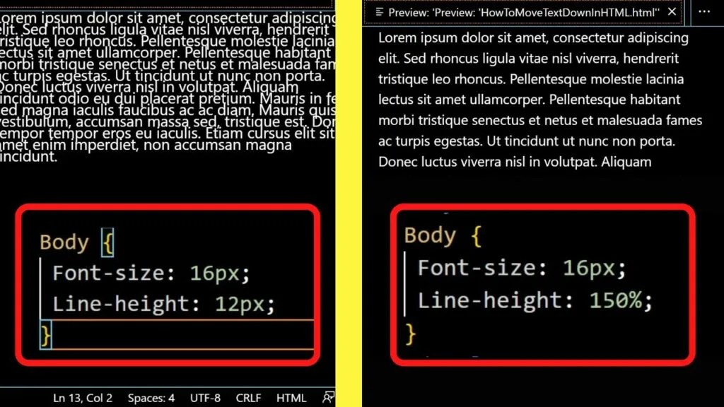 How to Move Text Up and Down in HTML — All You Need to Know
