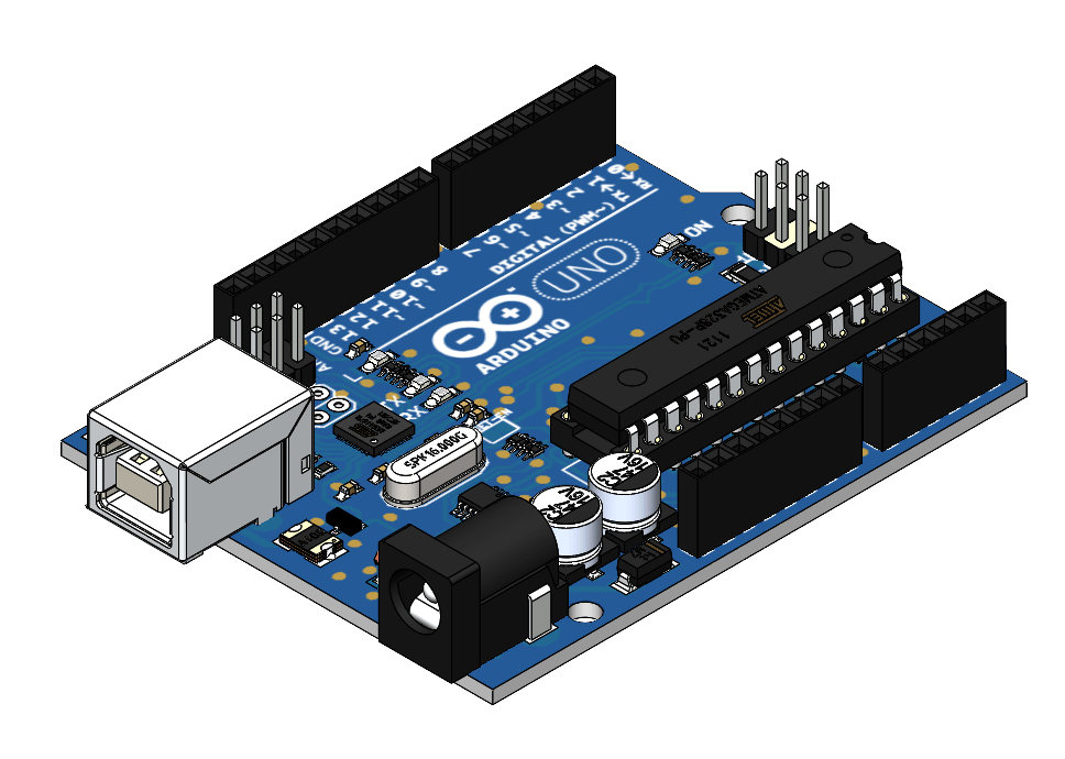 Arduino Uno R3电路板_SOLIDWORKS 2020_模型图纸下载 – 懒石网