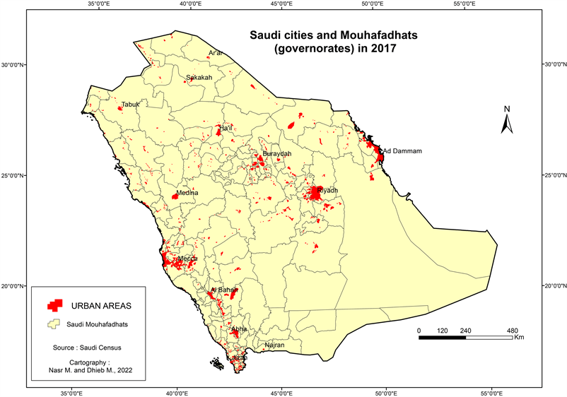 A Bivariate Dasymetric Population Map of Saudi Arabia