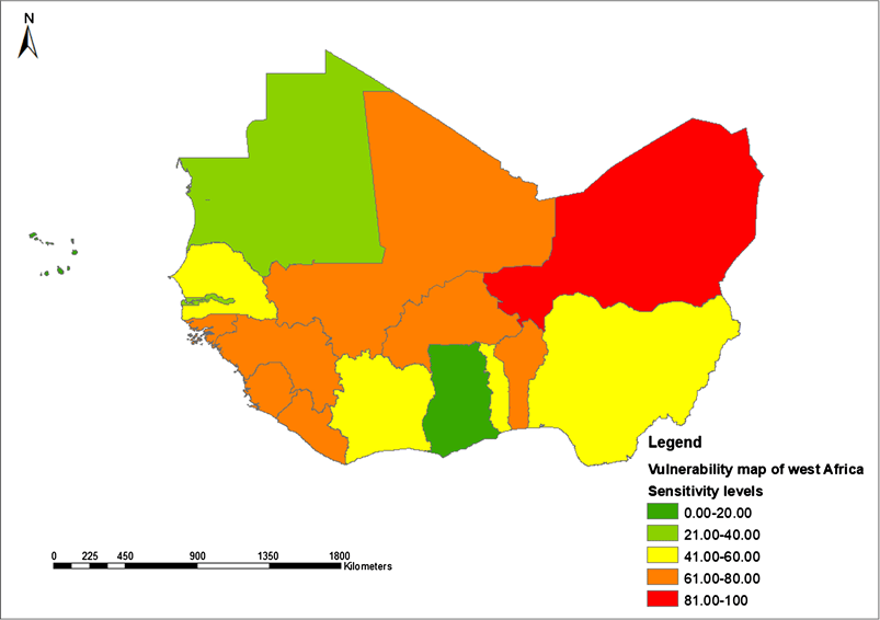 Vulnerability Assessment of West African Countries to Climate Change