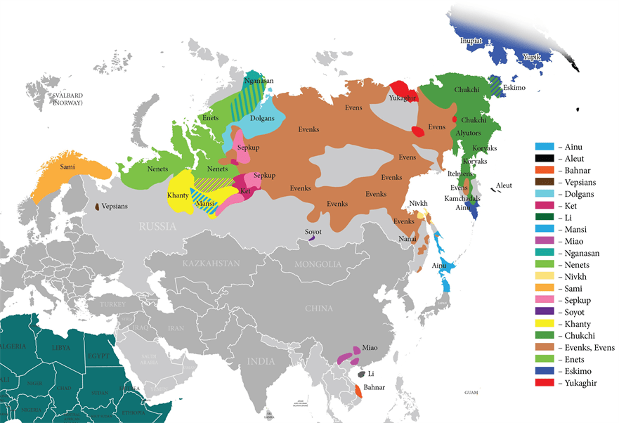 Resettlement and Adaptation of Asian Tribes on the Territory of