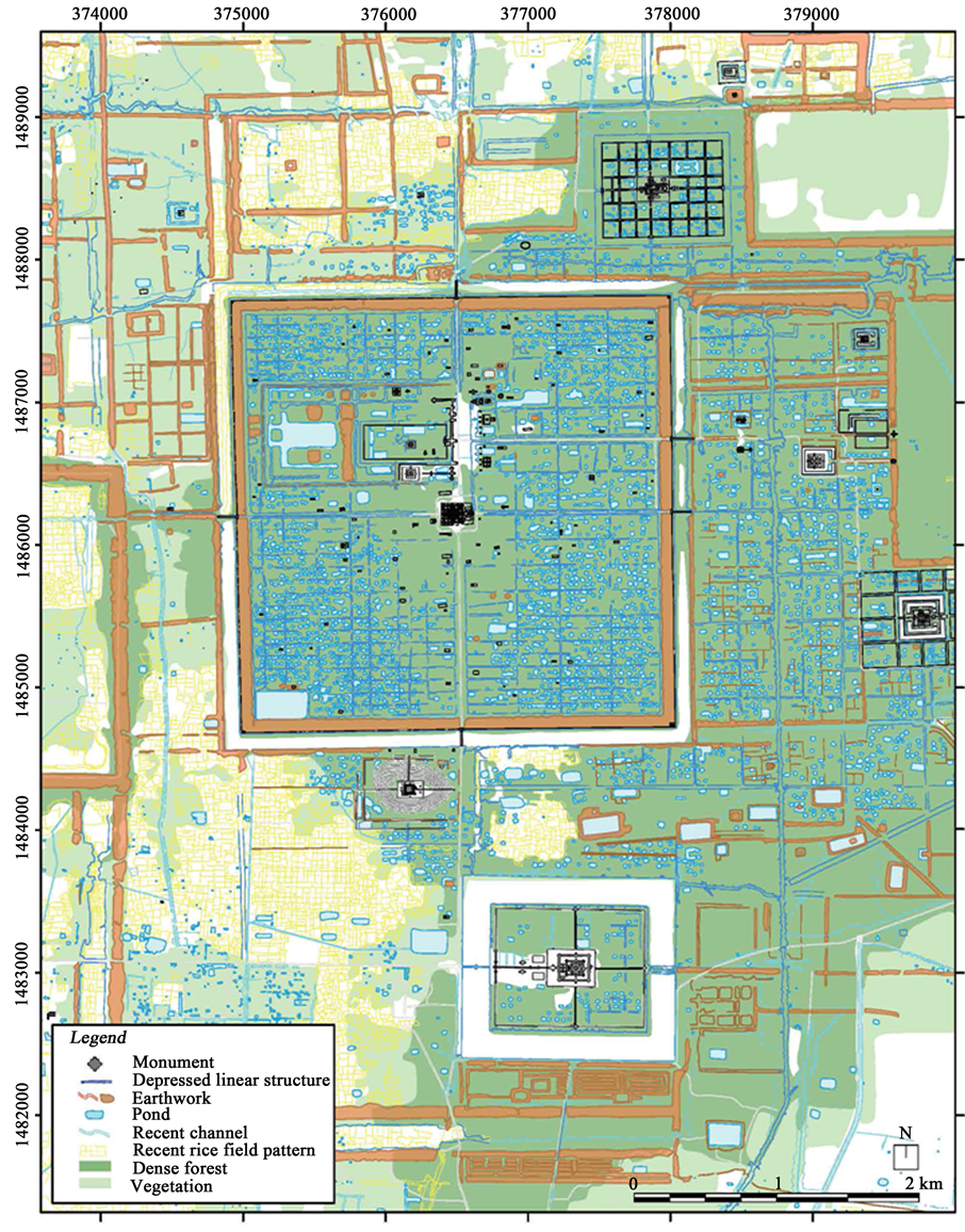 The Advanced Hydraulic City Structure of the Royal City of Angkor Thom