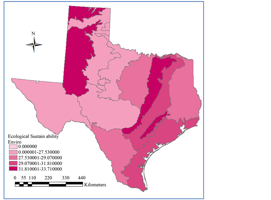 Sustainability Atlas of Texas Ecoregions
