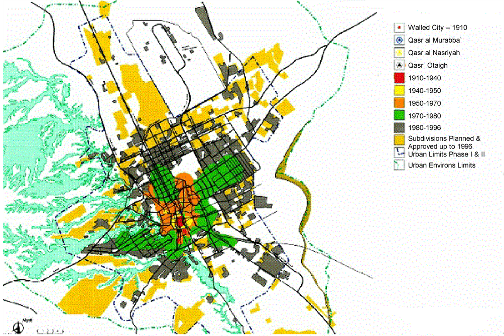 Riyadh Development Plans in the Past Fifty Years (19672016)