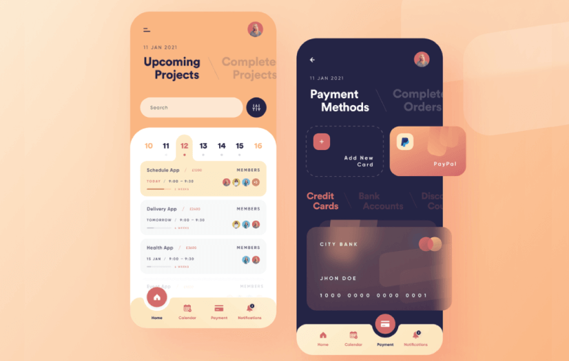 Examples Of Mobile Projects