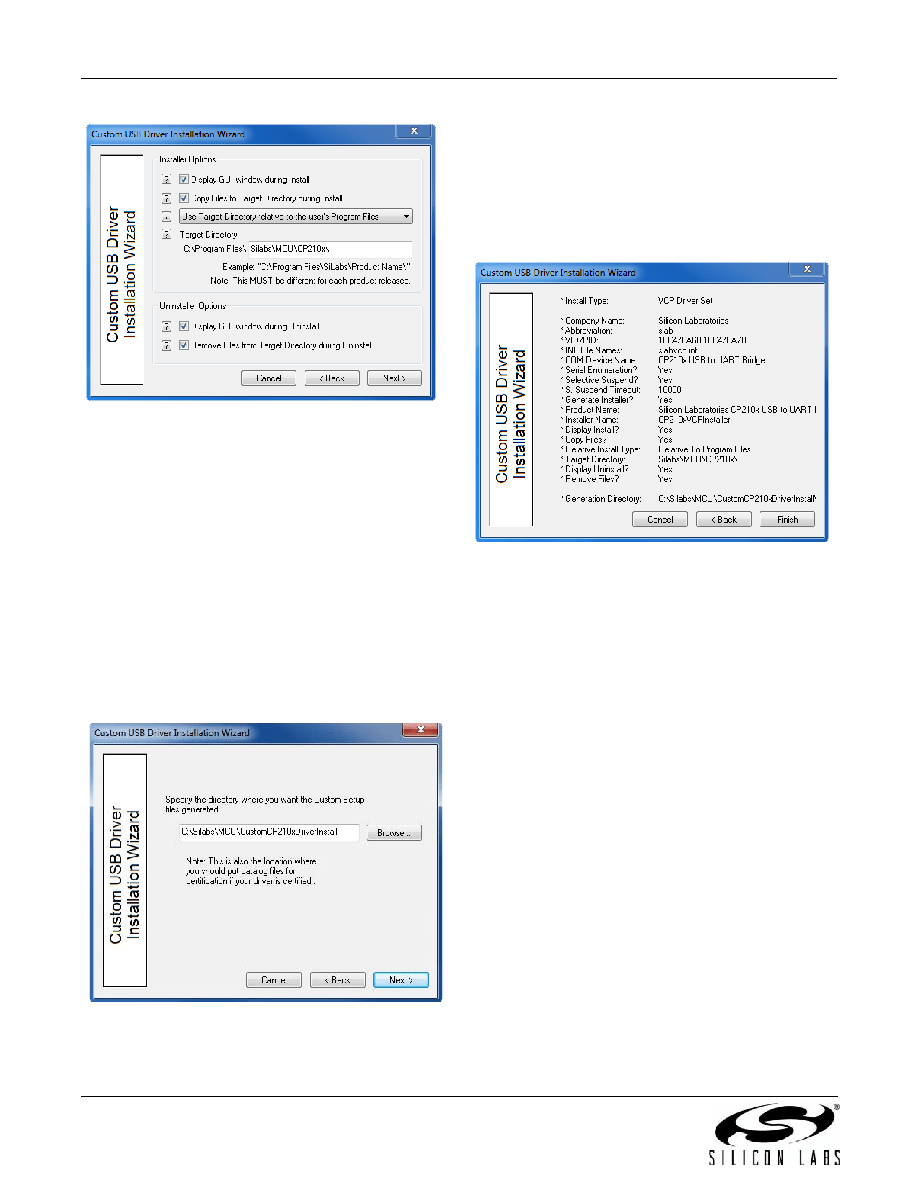 CP2104 datasheet(6/8 Pages) SILABS USB DRIVER CUSTOMIZATION