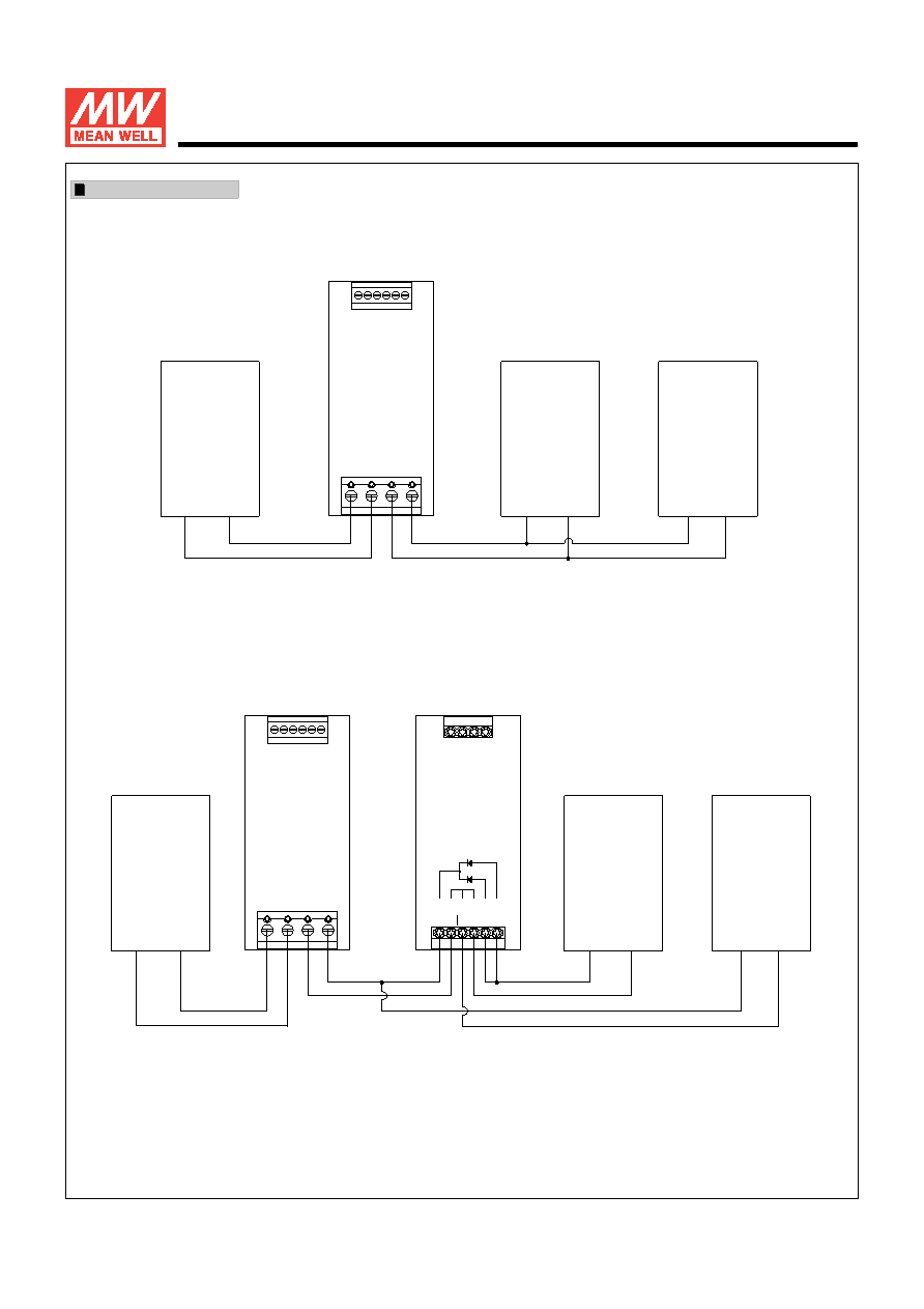 DRUPS40 datasheet(3/3 Pages) MEANWELL 40A DC UPS Module