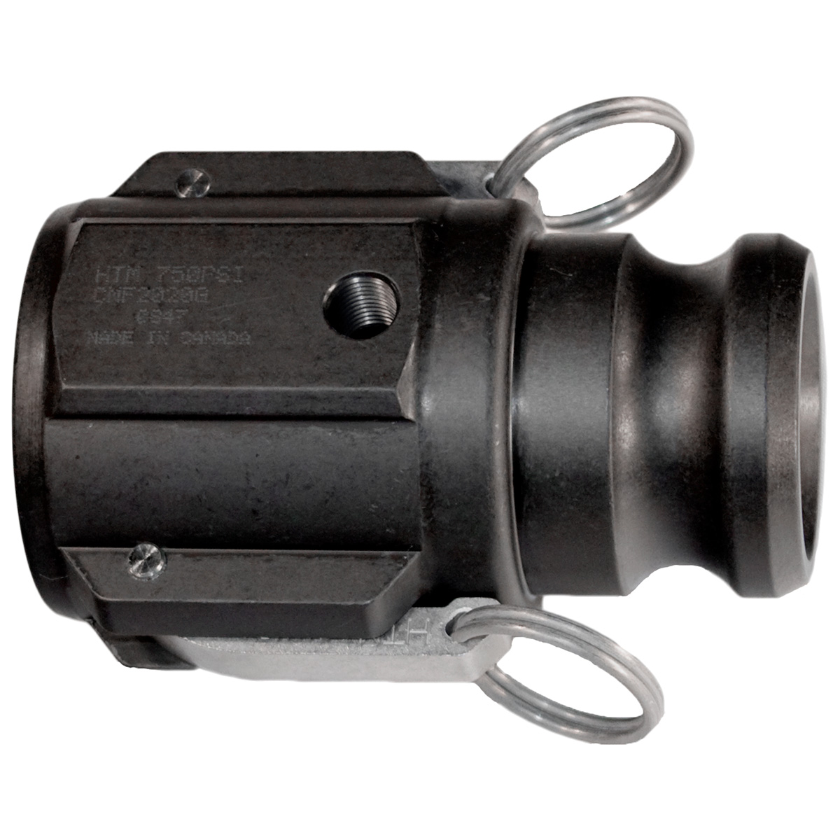 Pressure Test Coupling with 1/4″ NPT Port