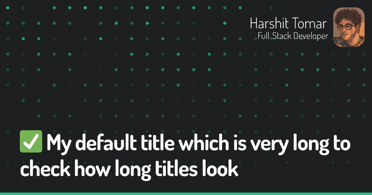 🚧Keeping Entity Framework Snapshot in Sync • Harshit Tomar