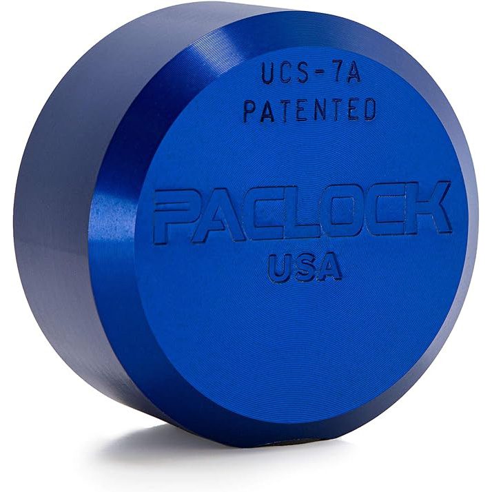PACLOCK Aluminum Flat Back HockeyPuck Style Lock H To O Supply