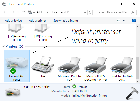 Deployed printers wont stay set as default